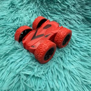 Double-Sided Sliding Dump Truck Toy Plastic Off-Road Stunt Car Friction Toy For Kids