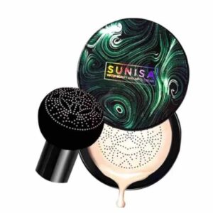 SUNISA New Mushroom Head Waterproof Make up Air Cushion Moisturizing Foundation Air-permeable Natural Brightening Makeup BB Cream