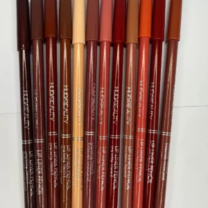 Authentic HudaBeauty Eyeliner Lipliner pencil 12pcs Set Long Lasting Waterproof Silky Smooth