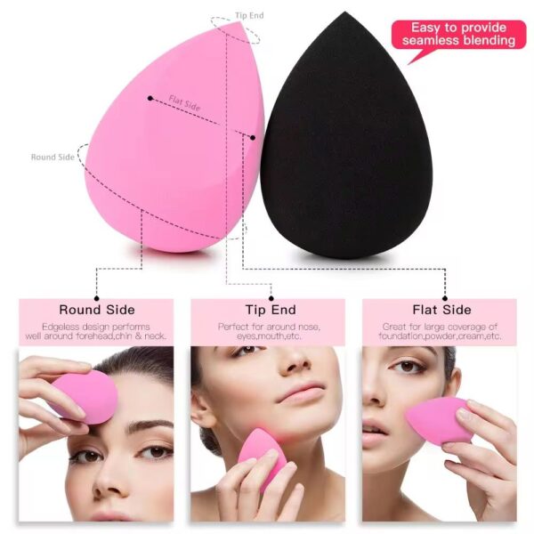 Multi Colour Multi Design Makeup Blender Puff Sponge for Lucrative Makeup