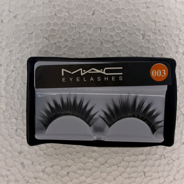 MAC Eyelashes/ False Eyelashes  Professional Application Fake Eyelashes for Dramatic Eye Makeup - Image 2