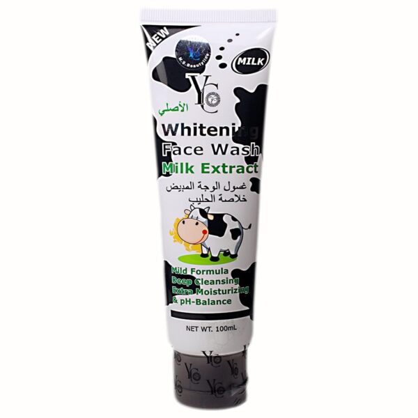 YC whitening Milk ,Lemon, Papaya Extract Face wash - Image 3