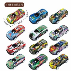 Children Pull Back Toy Car 12pcs