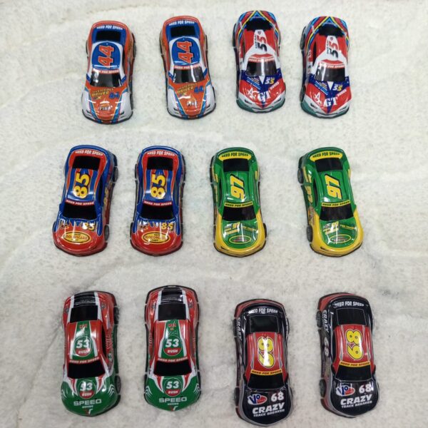 Children Pull Back Toy Car 12pcs - Image 5