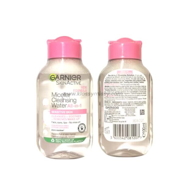 Garnier SkinActive Micellar Cleansing Water is an  all-in-one, no-rinse - Image 3